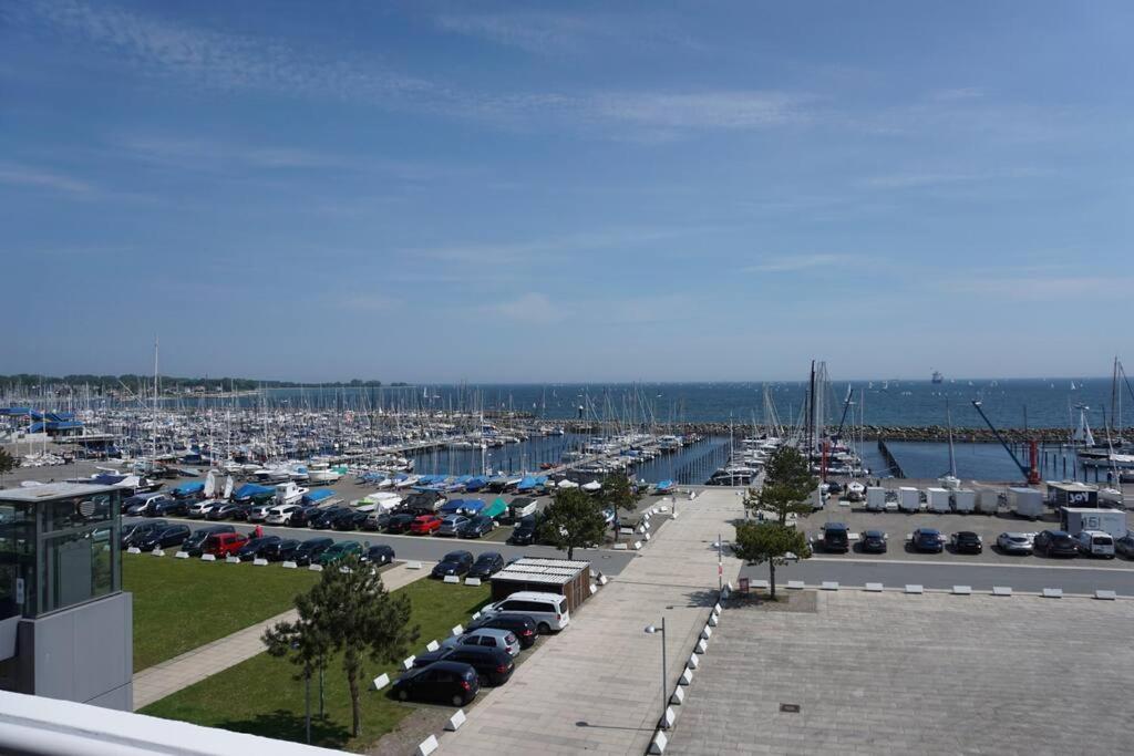 Panoramablick Und Den Strand Direkt Vor Der Tuer Apartment Kiel Exterior foto