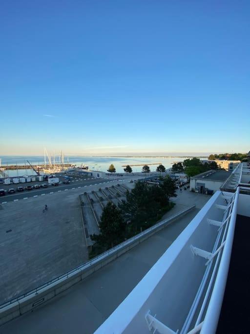 Panoramablick Und Den Strand Direkt Vor Der Tuer Apartment Kiel Exterior foto